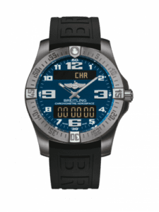 Breitling Aerospace Evo Titanium / Blue / Rubber / Pin E7936310/C869/152S/A20SS.1