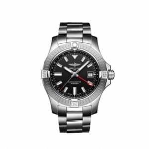 Breitling Avenger Automatic GMT 43 Stainless Steel / Black / Bracelet A32397101B1A1