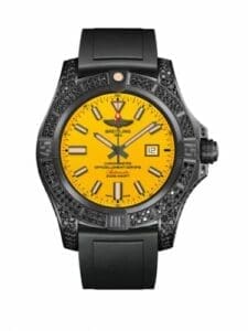 Breitling Avenger Blackbird 44 Black Titanium / Diamondworks / Cobra Yellow / Rubber V17311AU.I526.134S