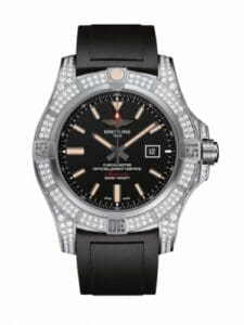 Breitling Avenger Blackbird 48 Titanium / Diamondworks / Volcano black / Rubber E1731063.BD12.137S