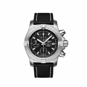 Breitling Avenger Chronograph 43 Stainless Steel / Black / Military / Folding A13385101B1X2