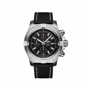 Breitling Avenger Chronograph 48 Stainless Steel / Black / Military / Folding A13375101B1X2