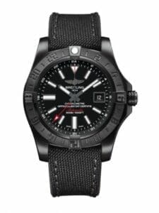 Breitling Avenger II GMT Black Steel / Volcano Black / Military M3239010.BF04.109W