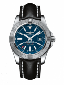 Breitling Avenger II GMT Stainless Steel / Mariner Blue / Calf / Folding A3239011/C872/436X/A20D.1