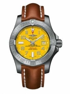 Breitling Avenger II Seawolf Stainless Steel / Cobra Yellow / Calf / Pin A1733110/I519/433X/A20BASA.1