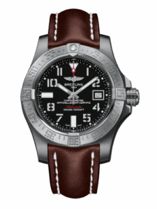 Breitling Avenger II Seawolf Stainless Steel / Volcano Black / Calf / Folding A1733110/BC31/438X/A20DSA.1