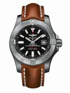 Breitling Avenger II Seawolf Stainless Steel / Volcano Black / Calf / Pin A1733110/BC30/433X/A20BASA.1