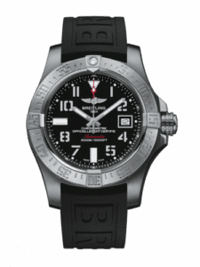Breitling Avenger II Seawolf Stainless Steel / Volcano Black / Rubber / Pin A17331101B1S2