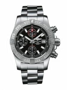 Breitling Avenger II Stainless Steel / Volcano Black / Bracelet A13381111B1A1