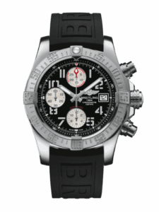 Breitling Avenger II Stainless Steel / Volcano Black / Rubber / Folding A13381111B2S1