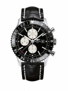 Breitling Chronoliner Stainless Steel / Black / Croco Y2431012.BE10.760P