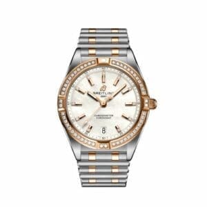 Breitling Chronomat 32 Stainless Steel / Red Gold - Diamond / MOP / Rouleaux / Boutique Edition U77310591A2U1