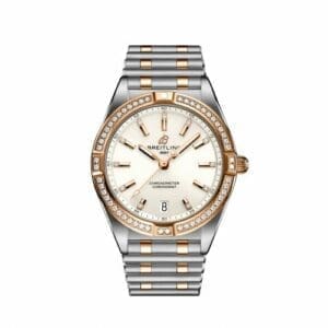 Breitling Chronomat 32 Stainless Steel / Red Gold - Diamond / White / Rouleaux U77310591A1U1