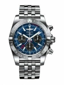 Breitling Chronomat 44 GMT Stainless Steel / Blackeye Blue / Bracelet AB042011.C852.375A