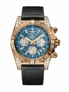Breitling Chronomat 44 Rose Gold Diamondworks / Black Pearl Diamond / Rubber HB0110AJ.BC53.134S
