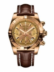 Breitling Chronomat 44 Rose Gold / Golden Sun / Croco HB011012.H548.739P