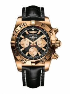 Breitling Chronomat 44 Rose Gold / Onyx Black / Croco HB0110C1.B968.743P