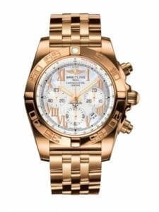 Breitling Chronomat 44 Rose Gold / Pearl Roman / Bracelet HB011012.A693.375H