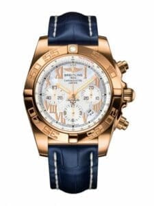 Breitling Chronomat 44 Rose Gold / Pearl Roman / Croco HB011012.A693.731P