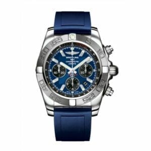 Breitling Chronomat 44 Stainless Steel / Blue / Rubber AB011011/C789/145S