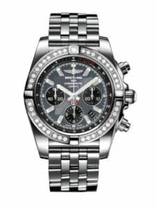Breitling Chronomat 44 Stainless Steel / Diamond / Blackeye Gray / Bracelet AB011053.F546.375A