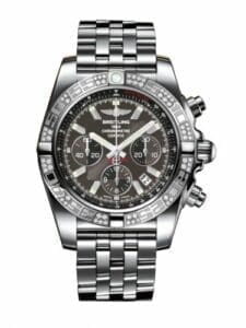 Breitling Chronomat 44 Stainless Steel / Diamond / Carbon Black / Bracelet AB0110AA.M524.375A