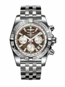 Breitling Chronomat 44 Stainless Steel / Diamond / Metallica Brown / Bracelet AB0110AA.Q575.375A