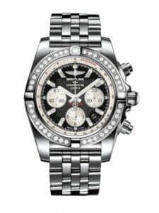 Breitling Chronomat 44 Stainless Steel / Diamond / Onyx Black / Bracelet AB011053.B967.375A