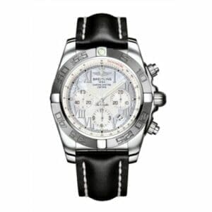 Breitling Chronomat 44 Stainless Steel / MOP - Roman / Calf AB011011/A691/435X
