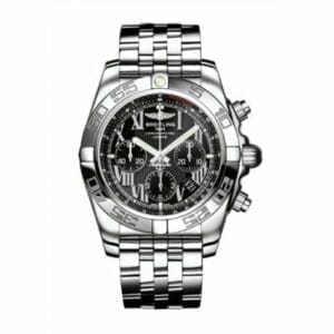 Breitling Chronomat 44 Stainless Steel / Onyx Black Roman / Bracelet AB011012.B956.375A