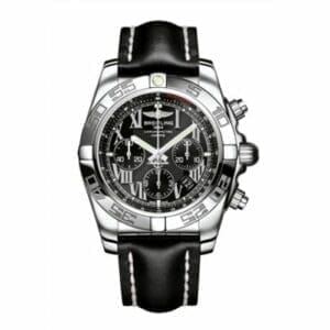 Breitling Chronomat 44 Stainless Steel / Onyx Black Roman / Calf AB011012.B956.435X