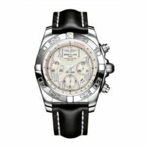 Breitling Chronomat 44 Stainless Steel / Sierra Silver Roman / Calf AB011012.G676.435X