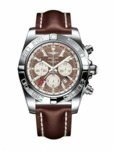 Breitling Chronomat 47 GMT Stainless Steel / Metallica Brown / Calf AB041012.Q586.443X