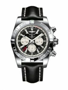 Breitling Chronomat 47 GMT Stainless Steel / Onyx Black / Calf AB041012.BA69.441X