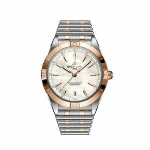 Breitling Chronomat Automatic 36 Stainless Steel / Red Gold / MOP / Rouleaux U10380101A2