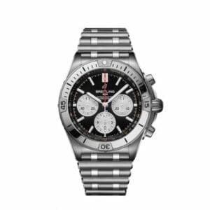 Breitling Chronomat B01 42 Stainless Steel / Black / Rouleaux AB0134101B1A1