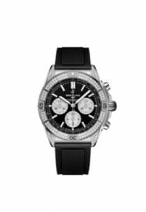 Breitling Chronomat B01 42 Stainless Steel - Diamond / Black / Rubber AB0134721B1S1