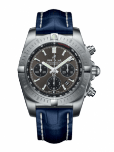 Breitling Chronomat B01 Chronograph 44 Stainless Steel / Blackeye Grey / Croco / Pin AB011510.F581.731P.A20BA.1