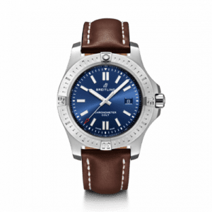 Breitling Chronomat Colt 44 Automatic Blue / Calf / Folding A17388101C1X4