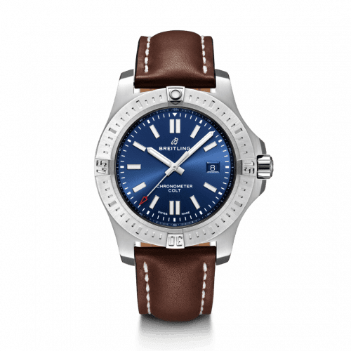 Breitling Chronomat Colt 44 Automatic Blue / Calf / Pin A17388101C1X2