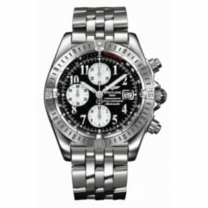 Breitling Chronomat Evolution Stainless Steel / Black A1335611/B721