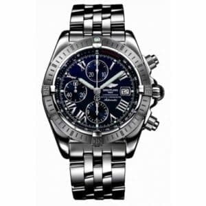 Breitling Chronomat Evolution Stainless Steel / Blue - Roman A1335611/C749