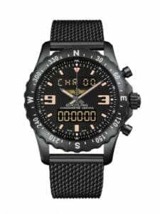 Breitling Chronospace Military Blacksteel / Volcano Black / Bracelet M7836622.BD39.159M