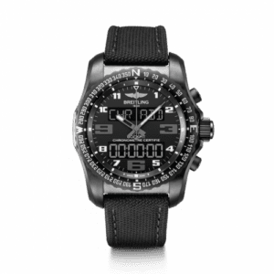 Breitling Cockpit B50 Night Mission / Black / Military / Pin VB5010221B1W1