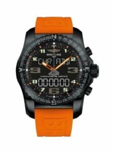 Breitling Cockpit B50 Night Mission / Black-Orange / Rubber / Folding VB5010A5/BD41/241S/V20DSA.2;