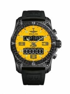 Breitling Cockpit B50 Night Mission Diamondworks / Yellow / Rubber / Folding VB5010AU/I525/155S/V20DSA.4