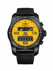 Breitling Cockpit B50 Night Mission / Yellow / Rubber / Folding / Boutique Edition VB50105T/I525/155S/V20DSA.4