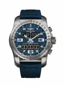 Breitling Cockpit B50 Titanium / Blue / Rubber / Folding EB501019/C904/160S/E20DSA.4