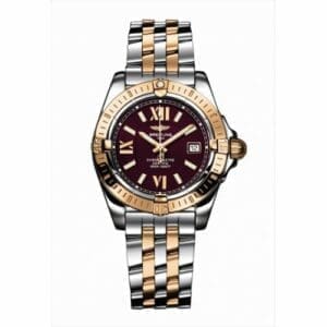 Breitling Cockpit Lady Gold Bezel / Black / Bracelet C7135612.K519