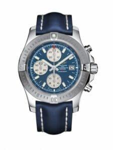 Breitling Colt Chronograph Automatic Stainless Steel / Mariner Blue / Calf / Pin A13388111C1X1